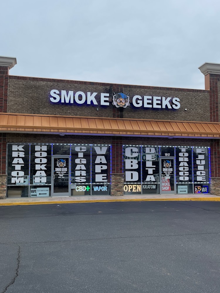 SMOKE GEEKS SMOKE SHOP MEBANE - Tobacco shop in Mebane - Website