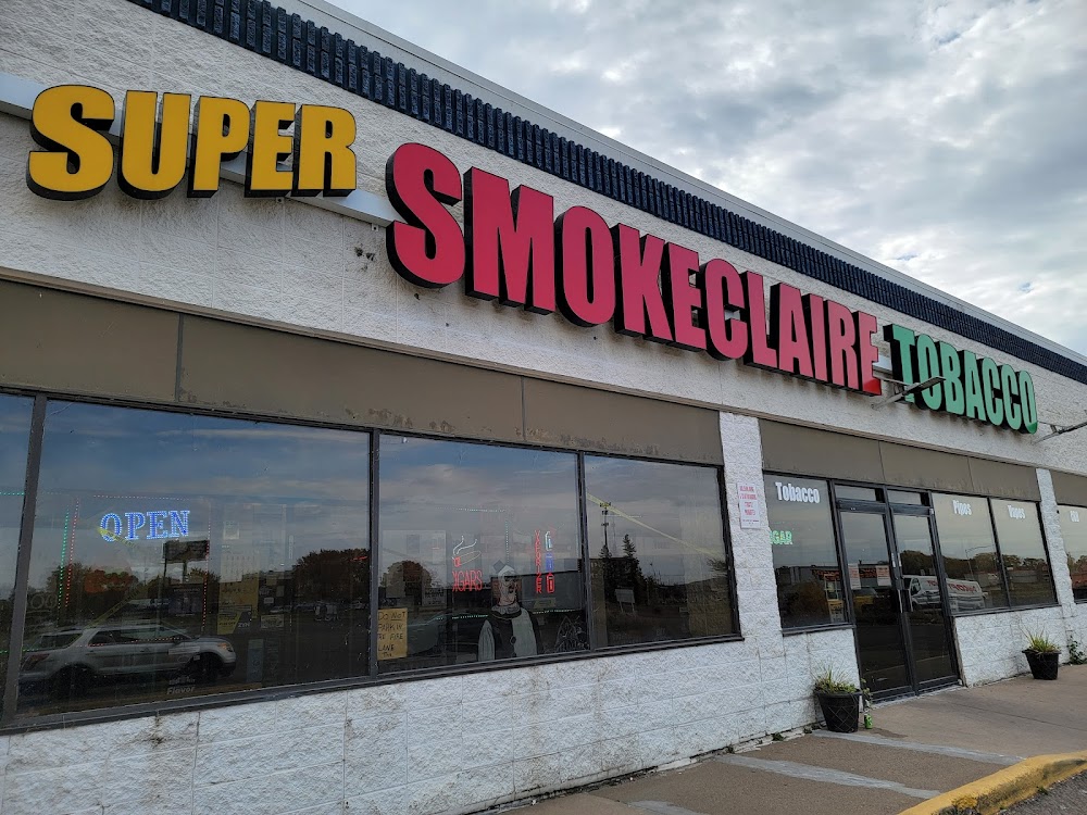 Smokeclaire Tobacco - Tobacco shop in Eau Claire - Website