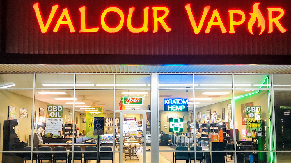 Valour Vapor LLC - Vaporizer store in Temple - Website
