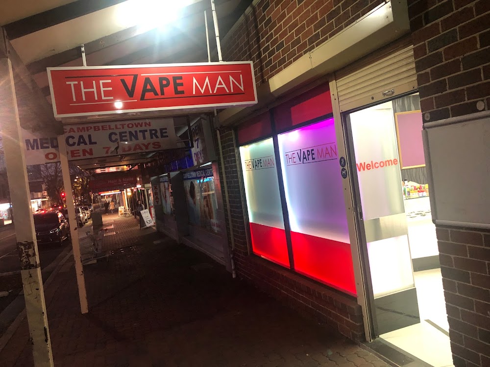 The Vape Man - Vaporizer store in Campbelltown - Website